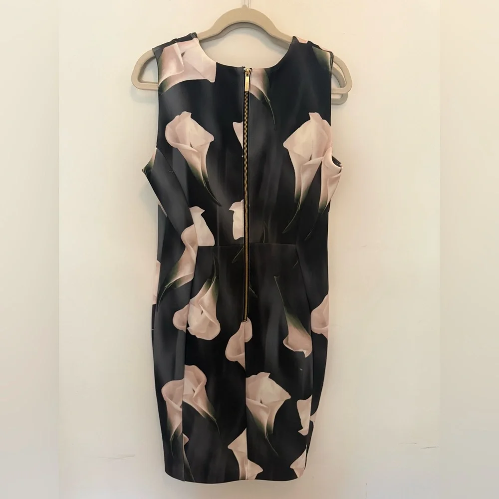 Calvin Klein Calla Lily Dress | Women 12 - Picture 2 of 5